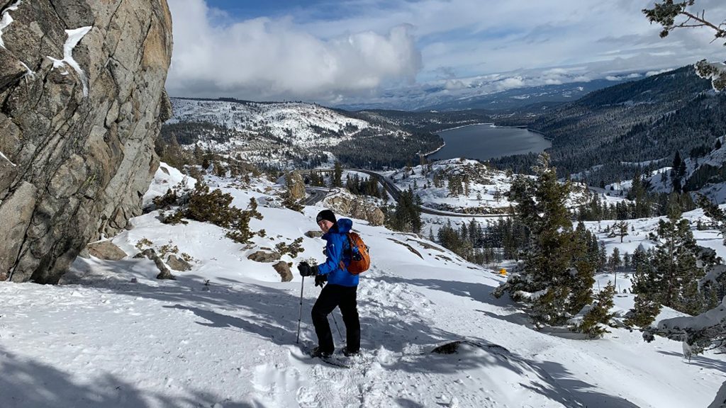 Euan at Donner Summit