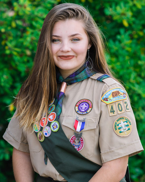 Alexia Tzortzis Eagle Scout