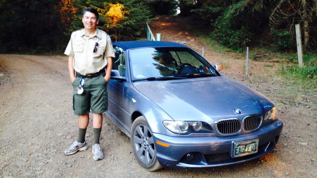 Michael with BMW