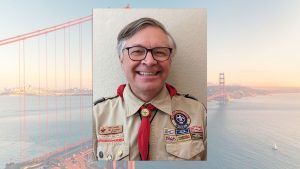 Michael Allison with Golden Gate Background